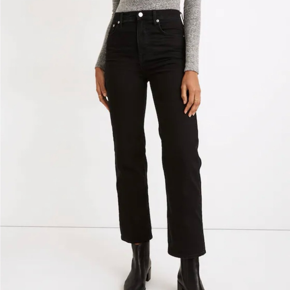 Madewell Charcoal Denim Jeans